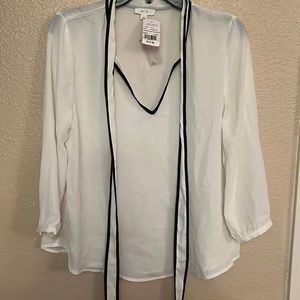 White dress top